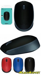 910-004424  Logitech M171 WL () Grey/Black