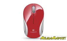 910-002737  Logitech M187 WL Mouse Red