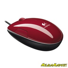 910-001032  Logitech LS1 Laser Mouse (Cinnamon Red) USB