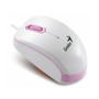 Мишка Genius Micro Traveler 300 1200 dpi, міні, рожева, USB, BOX