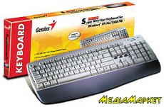 31300675100  Genius 31300675100 KB-06X PS/ 2 RU Beige CB