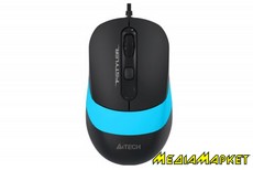 FM10 (Blue)  A4Tech Fstyler FM10 (Blue), USB, 1600dpi, (Black + Blue)