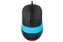  A4Tech Fstyler FM10 (Blue), USB, 1600dpi, (Black + Blue)