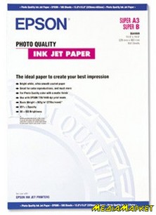 C13S041069  Epson C13S041069 3, 102 /2, Photo Quality InkJet Paper, 100