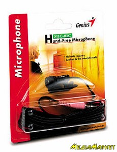 31700030100 ̳ Genius MIC-01C Black