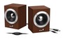   Genius 31730028400 2.0 SP-HF280 USB Wood