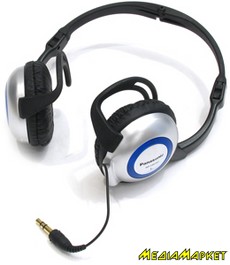 RP-HG701ES  Panasonic RP-HG701E, headband, 14-24000 , cable 1  plug 3,5 , silver