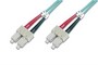 Патч-корд оптичний Digitus DK-2522-01/3 SC/UPC-SC/UPC,50/125, OM3, duplex, 1m