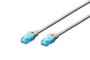 Патч-корд Digitus DK-1512-050 CAT 5e UTP, 5м, AWG 26/7, CCA, PVC, сірий