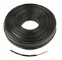 Кабель телефоний Cablexpert TC1000S-100M-B плоский, литий, 4-х жильний, бухта 100 м, чорний