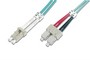 Патч-корд оптичний Digitus DK-2532-01/3 LC/UPC-SC/UPC,50/125,OM3,duplex,1m