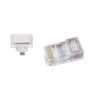 Конектор Cablexpert LC-PTU-01/100 RJ-45, 8P8C, з наскрізними отворами, пачка 100 ШТ