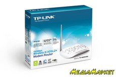 TD-W8951ND - TP-LINK TD-W8951ND 150  ADSL2/2+, 1 WAN RJ-12, 4 LAN 10/100