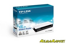 - TP-LINK TD-8840T ADSL2+ 4xLan