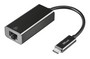 Мережевий адаптер TRUST 21491_TRUST Type-C to Ethernet (10/100), BLACK