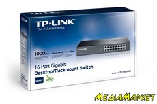 TL-SG1016D  TP-LINK TL-SG1016D 16xRJ-45 10/100/1000 19"