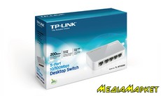 TL-SF1005D  TP-LINK TL-SF1005D 5xRJ-45 10/100Mbps