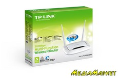 TL-WR842ND  TP-LINK TL-WR842ND 300Mbps +4Lan +1USB  (/FTP-)