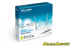 TD-W8961ND - TP-LINK TD-W8961ND ADSL2/2+ 300Mbps +4Lan