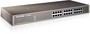 TL-SF1024  TP-LINK TL-SF1024 24-port 10/100M Switch, 24 10/100M  RJ45 ports, 1U 19-inch rack-mountable steel case