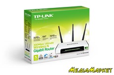 TL-WR1043ND  TP-LINK TL-WR1043ND  WiFi 802.11N 300 /, 1 WAN, 4 LAN, USB 2.0 uplink