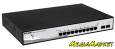 DGS-1210-10P  D-Link DGS-1210-10P 8 ports 10/100/1000Base-T PoE