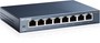 Комутатор TP-LINK TL-SG108, 8 x 1GE порти, некерований, настільний, метал. корпус
