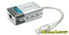 DUB-E100   D-Link DUB-E100 1port 10/ 100BaseTX, USB 2.0