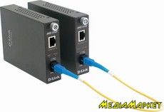 DMC-1910R  D-Link DMC-1910R 1000BaseT-BaseLX (15) Single Fiber Bi-Direction Media Convert