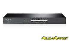  TP-LINK TL-SF1016 16xRJ-45 10/100Mbps 19" Rack