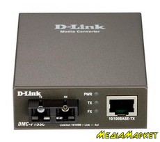 DMC-F15SC  D-Link DMC-F15SC 100BaseTX to SM Fiber (15km,  SC)