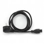 Кабель Cablexpert PC-186-ML12 силовий, CEE7/17-C5, довжина 1.8 м, VDE, з заземленям, 3*0.75 мм