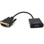 Конвертор MCC DVID-VGA з DVI-D (цифровий вихід, відеоадаптер) на VGA (аналоговий вхід, монітор)