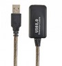 Подовжувач Cablexpert UAE-01-10M USB2.0, активний, 10 м, черный