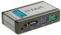 KVM- D-Link KVM-121 2port w/ cables w/ audio