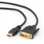 Кабель Cablexpert CC-HDMI-DVI-15 HDMI-DVI, V1.3/19-пин, позолоч, 4,5 м