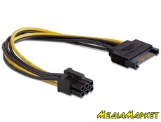 CC-PSU-SATA - Cablexpert CC-PSU-SATA  SATA  6 pin  (PCI express)