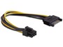 Кабель-перехідник Cablexpert CC-PSU-SATA з SATA на 6 pin відеокарт (PCI express)