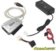 U-390  STLab U-390 USB2.0 -&gt; SATAII150 / PATA ( 3.5"  2.5" HDD), 1x SATA, 1x IDE 40-pin, 1x IDE 44-pin,   