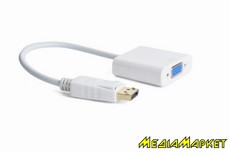 A-DPM-VGAF-02-W  Cablexpert A-DPM-VGAF-02-W  DisplayPort  VGA, 