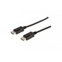 Кабель Digitus AK-340103-010-S ASSMANN DisplayPort (AM/AM) 1m, black
