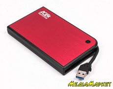 3UB 2A14 (Red)   HDD Agestar 3UB 2A14 , 2.5", USB3.0, 