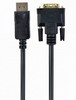 Кабель Cablexpert CC-DPM-DVIM-1M DisplayPort вилка/DVI вилка, 1м
