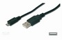  Digitus 84129* EDNET USB 2.0 (AM/microB) 1.0, Black