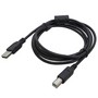 Кабель Patron CAB-PN-AMBM-18F USB 2.0 AM/BM BLACK 1.8 м + ФЕРИТ