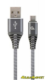 CC-USB2B-AMCM-1M-WB2  Cablexpert CC-USB2B-AMCM-1M-WB2 USB 2.0 A-/Type-C , , 2.1, 1, 