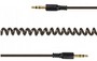 Кабель Cablexpert CCA-405-6 AUX,, спіральний, mini-jack (роз'єм 3.5 мм) Male - Male, 1.8м