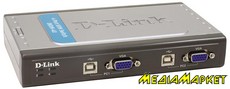DKVM-4U KVM- D-Link DKVM-4U 4port, w/ USB