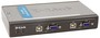 KVM-перемикач D-Link DKVM-4U 4port, w/ USB