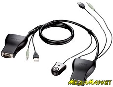 KVM-221 KVM- D-Link KVM-221 2port USB w/ cables w/ audio